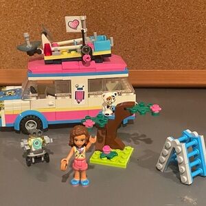 LEGO Friends 41333 Olivia's Mission Vehicle Complete w/ Manual & Minifigure